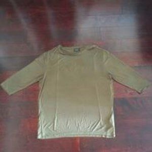 Khaki 3/4 Top- Good condition!